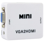 Ficha técnica e caractérísticas do produto Mini Conversor Adaptador Vga Para Hdmi Com Áudio 1080p