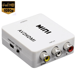 Ficha técnica e caractérísticas do produto Mini Conversor Áudio e Vídeo AV2HDMI RCA para HDMI