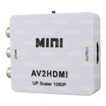 Ficha técnica e caractérísticas do produto Mini Conversor Av para Hdmi Hd 1080p -02601 - Dmix