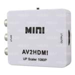 Ficha técnica e caractérísticas do produto Mini Conversor Av para Hdmi Hd 1080P -02601