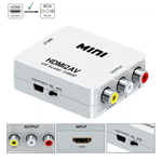 Ficha técnica e caractérísticas do produto Mini Conversor Hdmi para AV RCA HDMI2AV