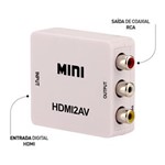 Ficha técnica e caractérísticas do produto Mini Conversor HDMI para Vídeo Composto (RCA)