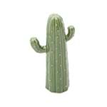 Ficha técnica e caractérísticas do produto Mini Decor Ceramica Candle Cactus Verde 9.2X5X18.5Cm