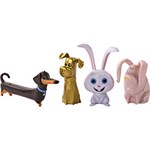 Ficha técnica e caractérísticas do produto Mini Figuras a Vida Secreta dos Pets 4 Unidades e Figura Dourada - Hasbro