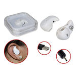 Ficha técnica e caractérísticas do produto Mini Fone de Ouvido Bluetooth Atende Ligacao Branco