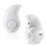 Mini Fone de Ouvido Bluetooth Branco