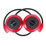 Mini Fone de Ouvido HeadSet Estéreo Bluetooth Vermelho 503 1x5,5x5,5cm 1x5,5x5,5cm 1x5,5x5,5cm Vermelho Vermelho Vermelh...