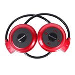 Mini Fone de Ouvido HeadSet Estéreo Bluetooth Vermelho 503