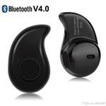 Ficha técnica e caractérísticas do produto Mini Fone de Ouvido Sem Fio Bluetooth V4.0 Micro Menor do Mundo - Preto - M&C