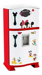 Ficha técnica e caractérísticas do produto Mini Geladeira Infantil P/ Cozinha Mickey Completa - Xalingo