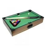 Ficha técnica e caractérísticas do produto Mini Jogo de Snooker (Sinuca / Bilhar) 51X31X9 Cm - Tabletop
