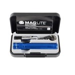 Ficha técnica e caractérísticas do produto Mini Lanterna Maglite Solitaire Azul com Estojo K3A