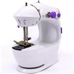 Ficha técnica e caractérísticas do produto Mini Máquina de Costura Doméstica Portátil Compacta Bivolt