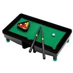 Ficha técnica e caractérísticas do produto Mini Mesa de Snooker Incasa YF0005 com 2 Tacos e Revestida em Filtro
