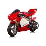 Ficha técnica e caractérísticas do produto Mini Moto Bk-R6 49CC - Vermelho