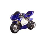 Ficha técnica e caractérísticas do produto Mini Moto Bull Bk-R6 Azul/Branco