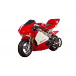 Ficha técnica e caractérísticas do produto Mini Moto Bull Bk-R6 Vermelho/Branco