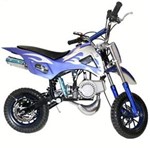 Ficha técnica e caractérísticas do produto Mini Moto Criança Infantil Cross 49cc 2Tempo Gasolina - ImportWay - Azul