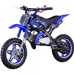 Ficha técnica e caractérísticas do produto Mini Moto Cross Bk-Db08 49CC Azul - Bull Motors