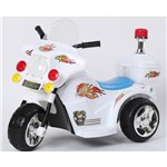 Ficha técnica e caractérísticas do produto Mini Moto Eléctrica Infantil Branca - Importway