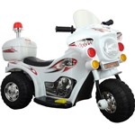 Ficha técnica e caractérísticas do produto Mini Moto Elétrica Infantil 6V Importway BW002-B Branco