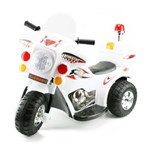 Ficha técnica e caractérísticas do produto Mini Moto Elétrica Infantil 6V Importway BW002-V Branca