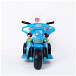 Mini Moto Eletrica Infantil Azul