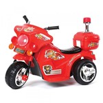 Ficha técnica e caractérísticas do produto Mini Moto Elétrica Infantil Triciclo Vermelha 6V Recarregável - Importway