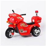 Ficha técnica e caractérísticas do produto Mini Moto Eletrica Infantil Vermelha - Bateria Recarregável de 6v - Import Way
