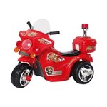 Ficha técnica e caractérísticas do produto Mini Moto Elétrica Police BW006 - Vermelha