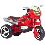 Moto Elétrica Infantil Super Moto GT Turbo Vermelha 12V - Bandeirante