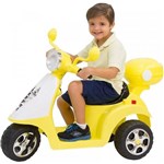 Ficha técnica e caractérísticas do produto Mini Moto SCOOTER Elétrica Infantil Sunny Amarela 6v Brink