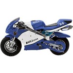 Ficha técnica e caractérísticas do produto Mini Moto Speed BK-R6 49CC 2T - Azul - Bull Motors