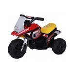 Ficha técnica e caractérísticas do produto Mini Moto Triciclo Elétrico Infantil G204 Vermelho 6V Até 30 Kg Bel Brink