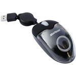 Ficha técnica e caractérísticas do produto Mini Mouse com Cabo Retrátil USB 800Dpi Mo045 Preto Multilaser