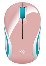 Ficha técnica e caractérísticas do produto Mini Mouse Logitech M187 Wireless Rosa - 910-005364