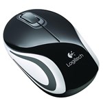 Ficha técnica e caractérísticas do produto Mini Mouse Logitech Wireless M187 Preto