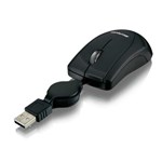Ficha técnica e caractérísticas do produto Mini Mouse Multilaser Usb Mini Retrátil Preto