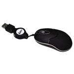 Ficha técnica e caractérísticas do produto Mini Mouse Óptico Leadership 7194 C/ Cabo Retrátil