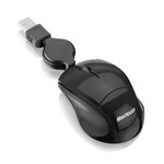 Ficha técnica e caractérísticas do produto Mini Mouse Óptico Multilaser Retrátil Preto MO154