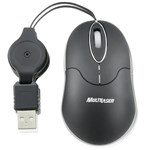 Ficha técnica e caractérísticas do produto Mini Mouse Óptico Retrátil Usb 800Dpi Preto Mo035 Multilaser