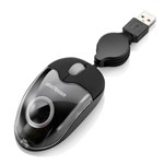 Ficha técnica e caractérísticas do produto Mini Mouse Óptico Usb Retrátil 800Dpi Preto Mo045 Multilaser