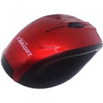 Ficha técnica e caractérísticas do produto Mini Mouse Optico Usb Retratil Vemelho - Bright