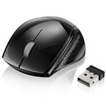 Ficha técnica e caractérísticas do produto Mini Mouse Óptico Wireless MO138 Preto MULTILASER