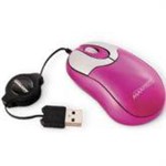 Ficha técnica e caractérísticas do produto Mini Mouse Ótico Retrátil Pink Maxprint - MaxPrint