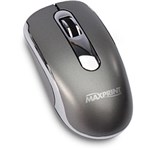 Mini Mouse Ótico Retrátil USB Prata - Maxprint