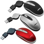Ficha técnica e caractérísticas do produto Mini Mouse Retrátil Brasil - Bright  Preto
