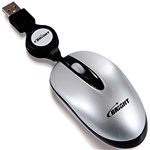 Ficha técnica e caractérísticas do produto Mini Mouse Retratil Brasil Prata 0129 Bright