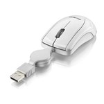 Ficha técnica e caractérísticas do produto Mini Mouse Retrátil USB Ice Multilaser - Mo162