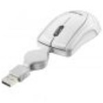 Ficha técnica e caractérísticas do produto Mini Mouse Retrátil USB Multilaser MO162 Branco